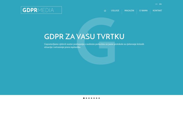 Captura de pantalla de gdpr-media.eu