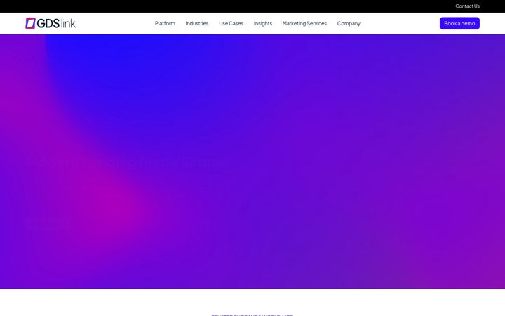 Screenshot van gdslink.com