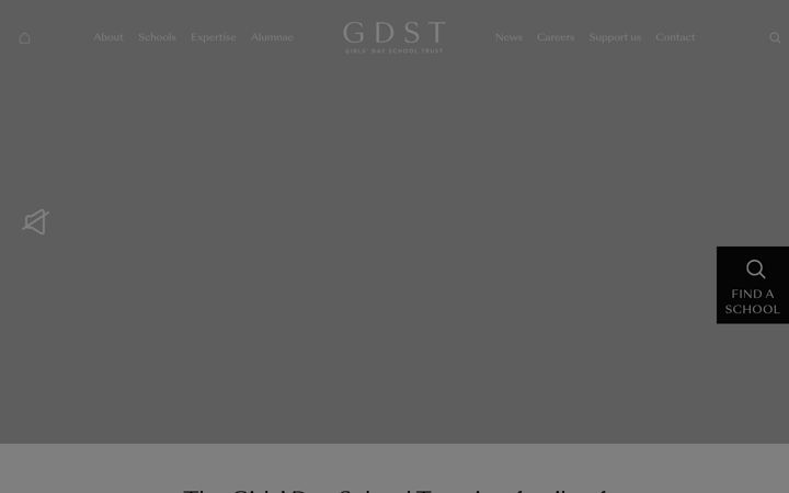 Screenshot of gdst.net