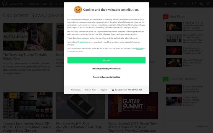 Screenshot of gearnews.com
