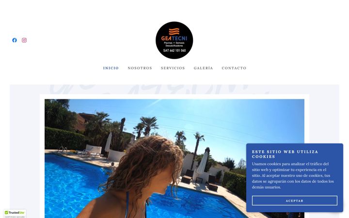 Screenshot of geatecni.com