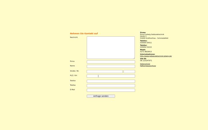 Ekrano kopija gebaeudetechnik-ledwig.de