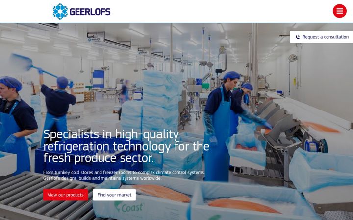 Screenshot of geerlofs.com