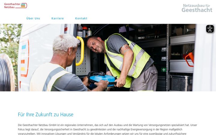 Screenshot von geesthachter-netzbau.de