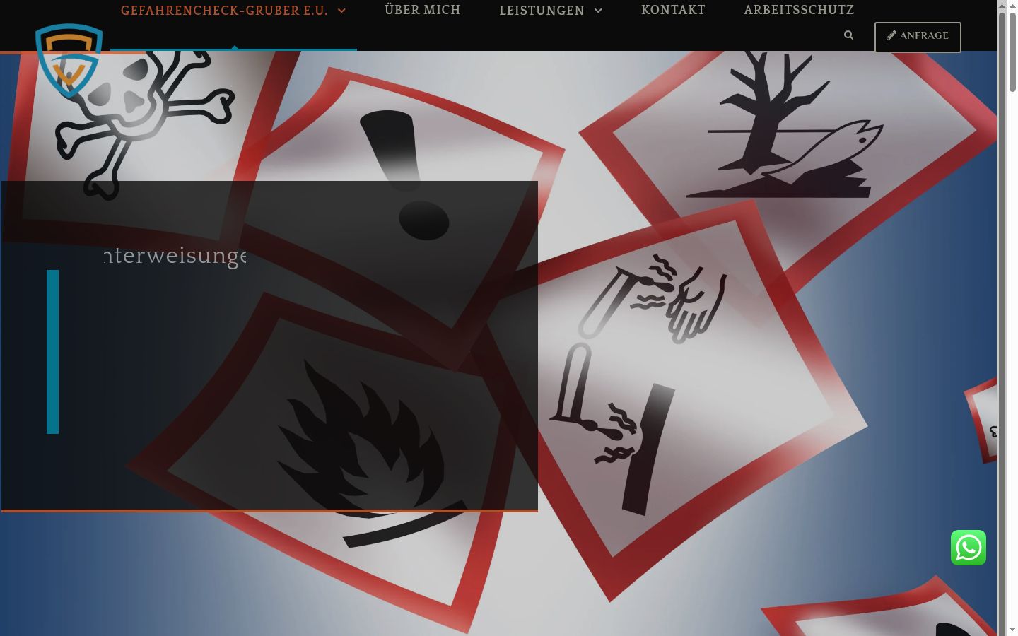 Screenshot des Einwilligungsbanners vor jeglicher Interaktion