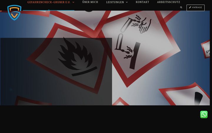 Screenshot of gefahrencheck-gruber.at