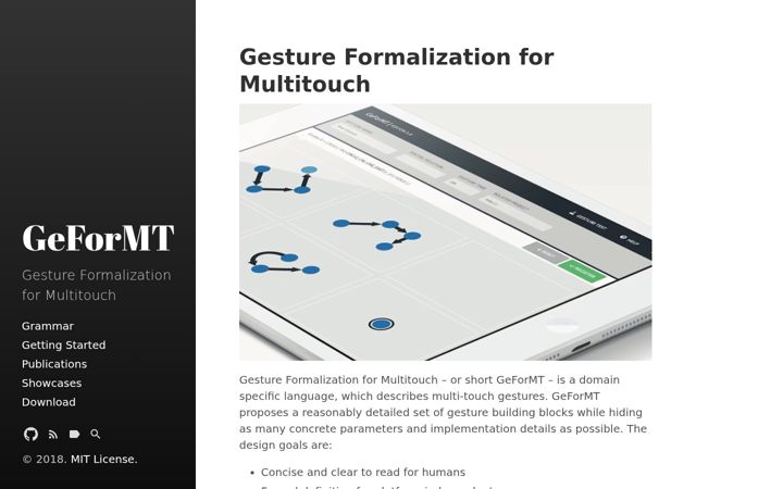 Screenshot of geformt.org
