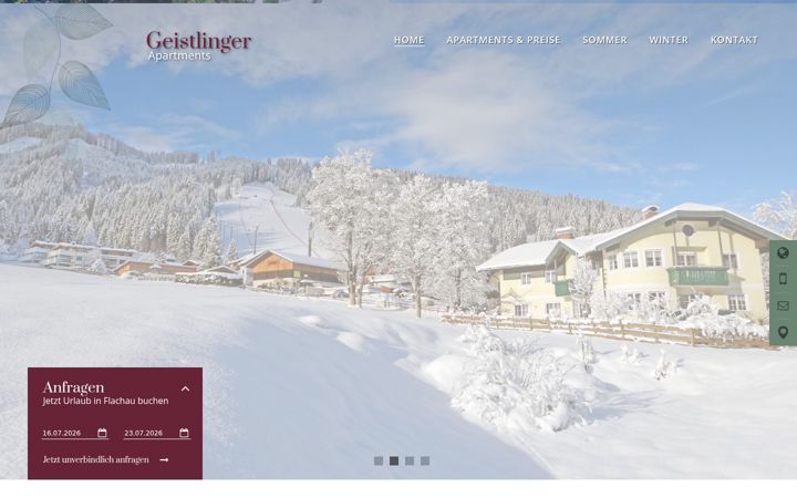 Screenshot of geistlinger.at