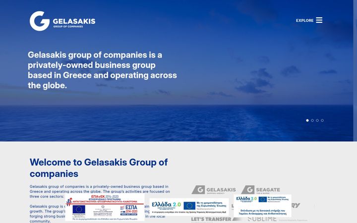 Екранна снимка на gelasakis.com