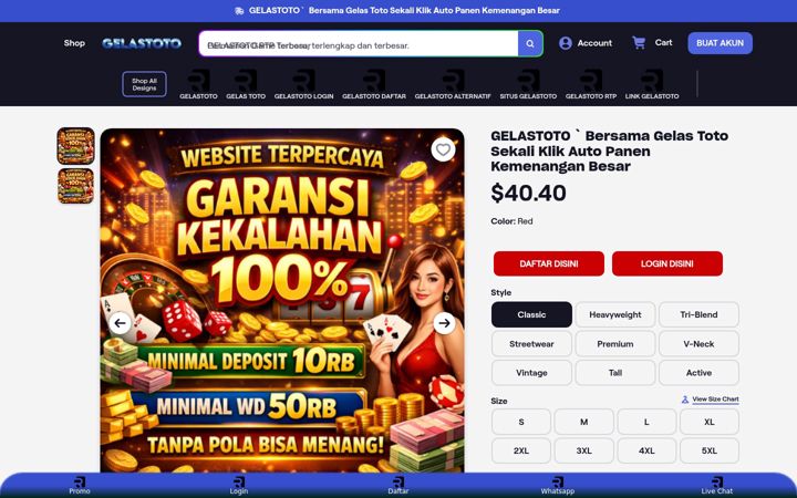 Screenshot of gelastoto.co
