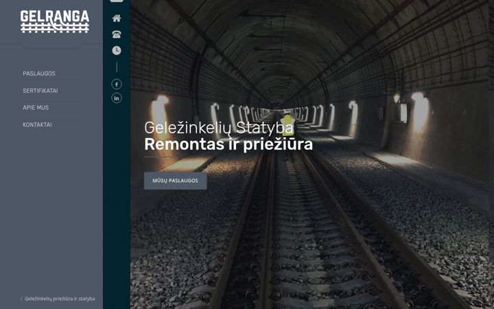 Snimka zaslona za gelranga.lt