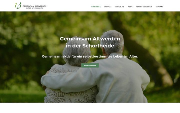 Snímek obrazovky gemeinsam-altwerden.de