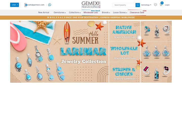 Screenshot of gemexi.com