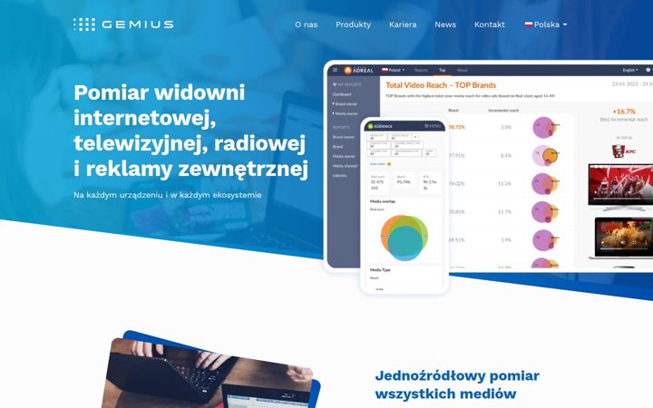 Ekrānuzņēmums no gemius.pl