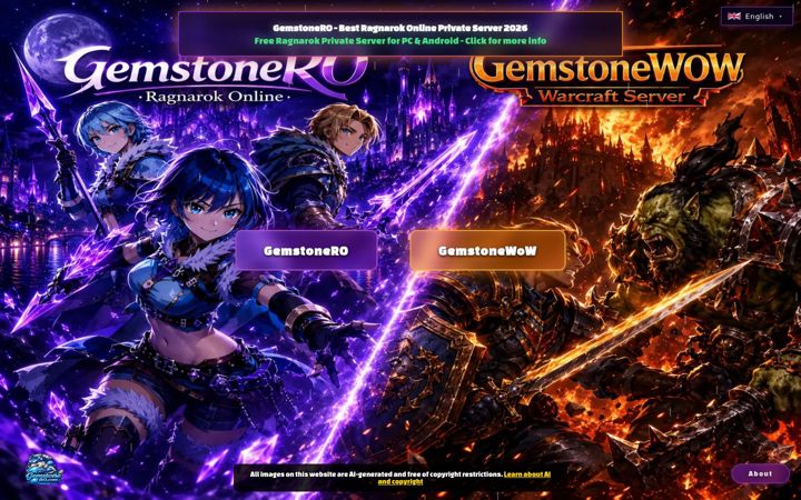 Screenshot of gemstonero.com