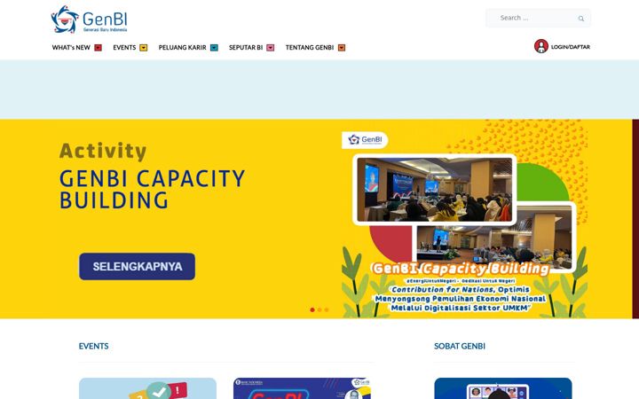 Screenshot of generasibaruindonesia.com