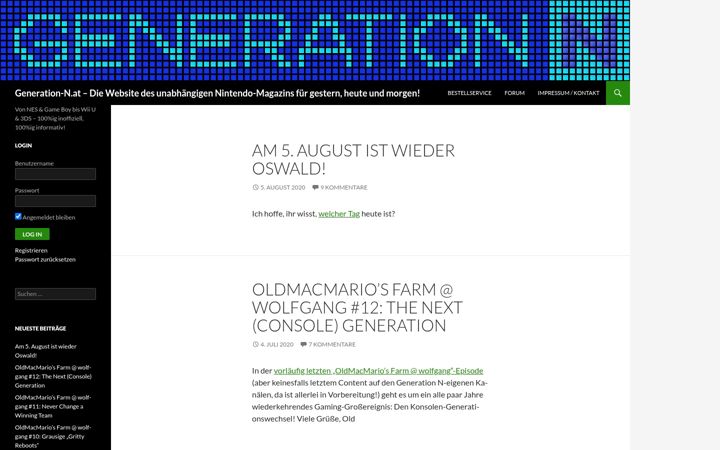 Screenshot of generation-n.at