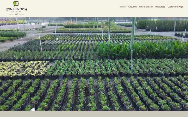 Screenshot ta' generationgrowers.com