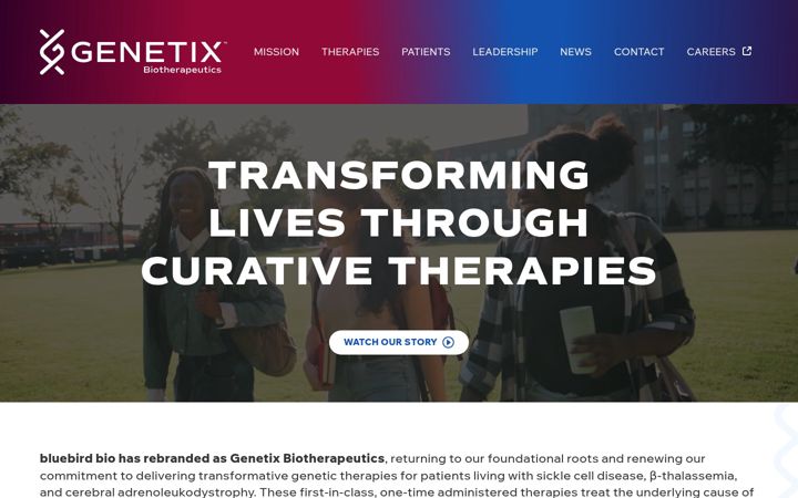 Screenshot of genetixbiotx.com