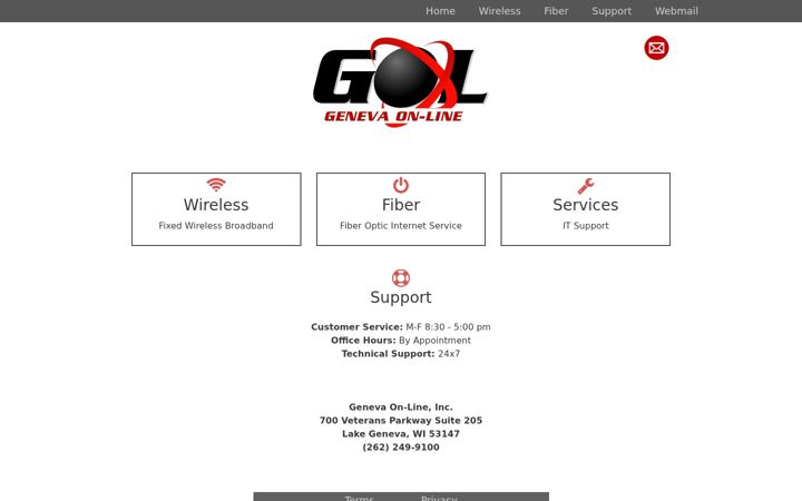 Screenshot of genevaonline.com