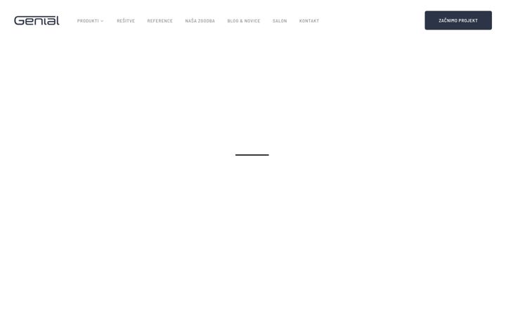 Screenshot of genial.si