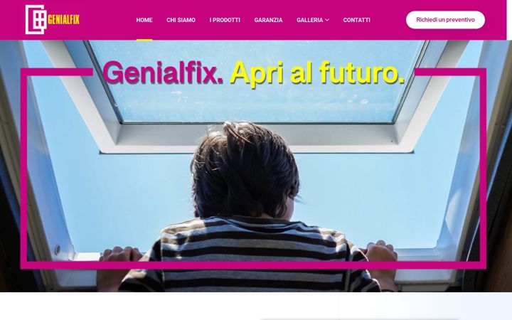 Екранна снимка на genialfix.it