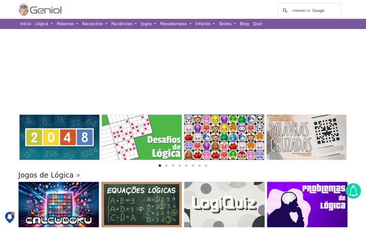 Screenshot of geniol.com.br