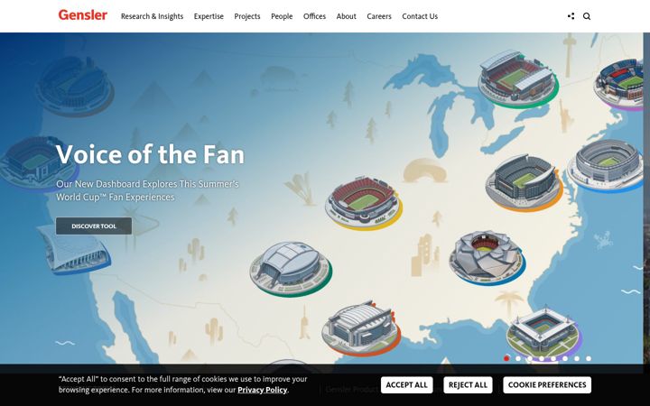 Screenshot of gensler.ad