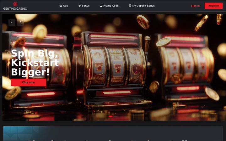 Screenshot of genting-casino.io