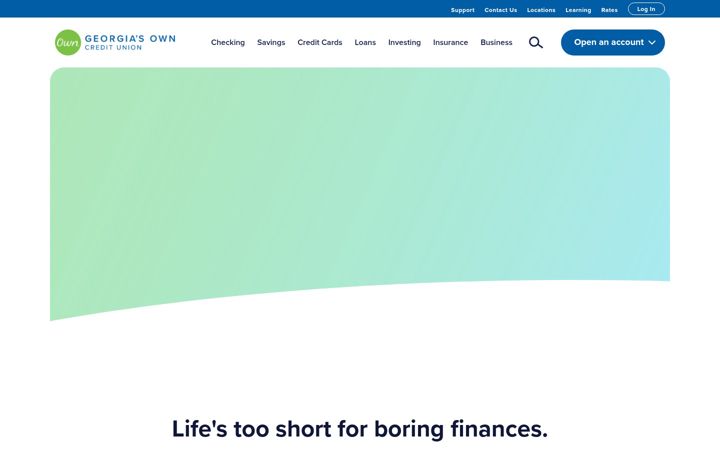 Screenshot of georgiasown.org