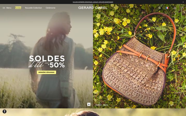 Screenshot of gerarddarel.com