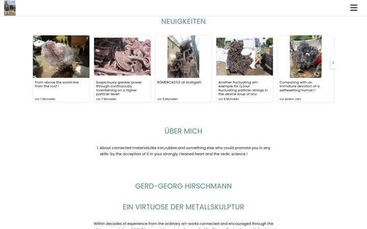Skärmbild av gerdhirschmann.de