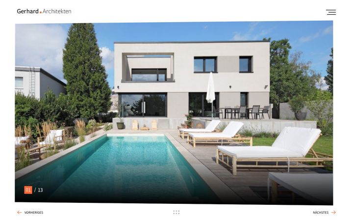 Screenshot of gerhard-architekten.de