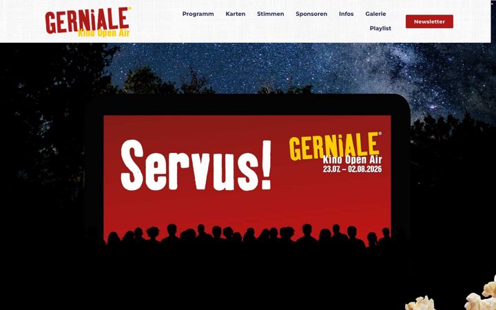 Екранна снимка на gerniale.de