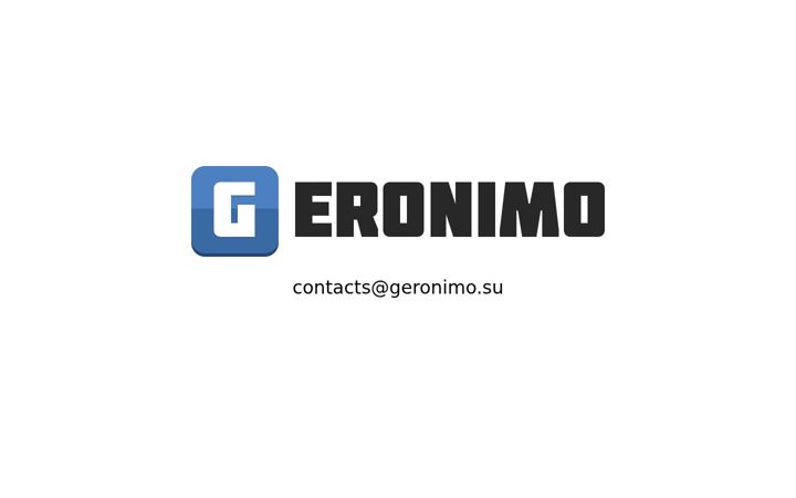 Screenshot of geronimo.su
