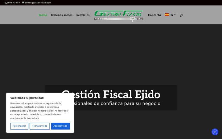 Screenshot of gestion-fiscal.es