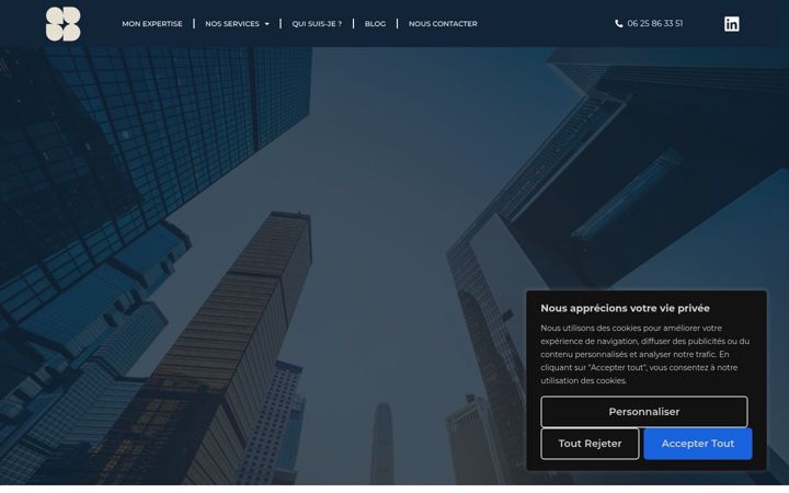Screenshot of gestion-sbfinances.fr