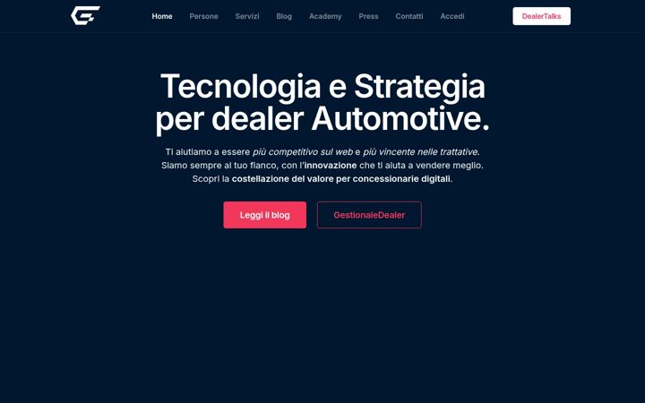 Captura de pantalla de gestionaleauto.com