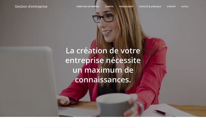 Screenshot of gestiondentreprise.com