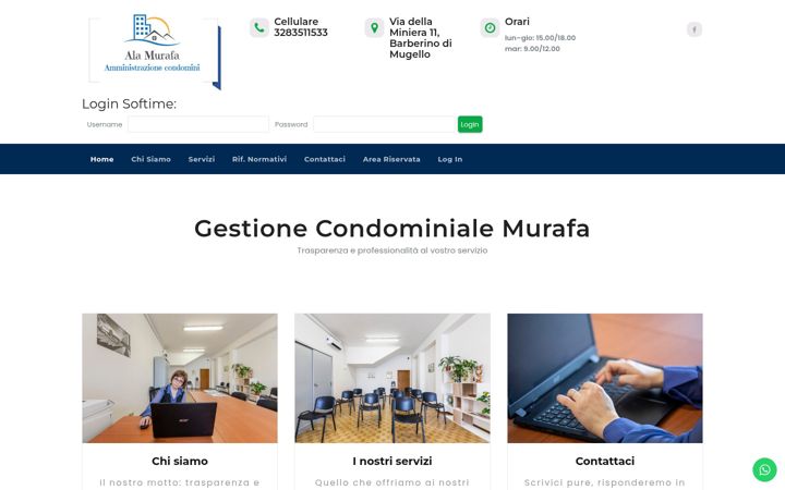 Zrzut ekranu gestionecondominialemurafa.it