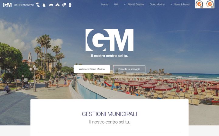 Screenshot of gestionimunicipali.com