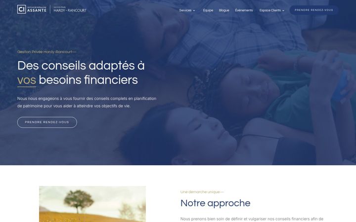 Screenshot of gestionpriveehardyrancourt.com