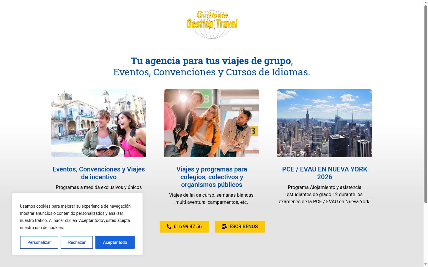 Screenshot tal-banner tal-kunsens muri qabel kwalunkwe interazzjoni