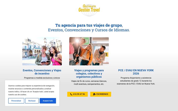 Screenshot of gestiontravel.com
