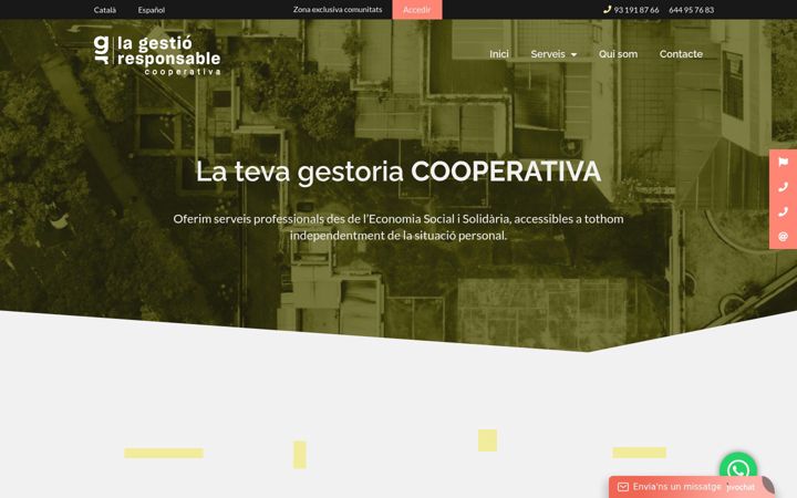 Screenshot of gestioresponsable.coop