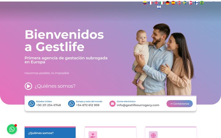 Screenshot of gestlifesurrogacy.com