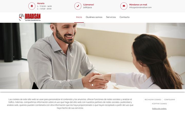 Screenshot of gestoriabradisan.com