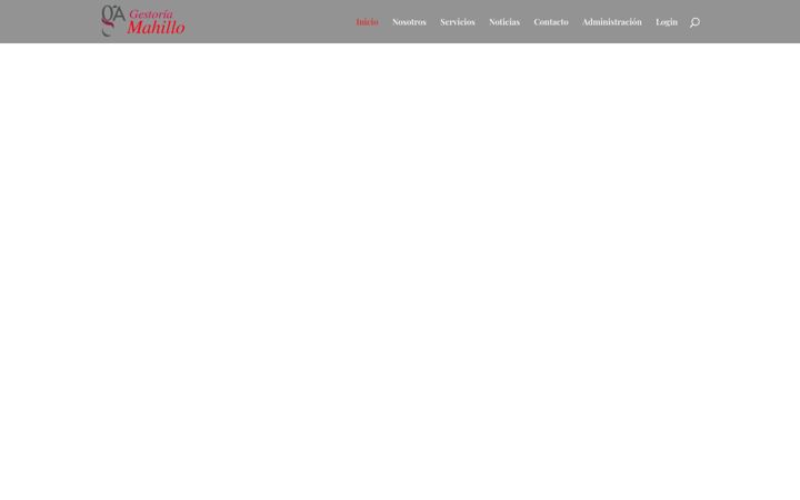 Screenshot of gestoriamahillo.com