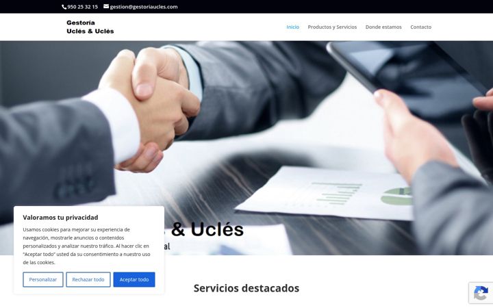 Screenshot of gestoriaucles.com