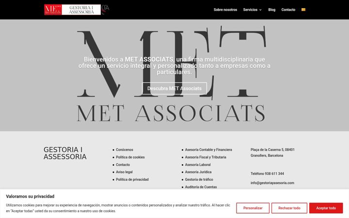 Screenshot of gestoriayasesoria.com
